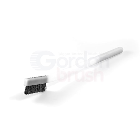 Gordon Brush 3x7 Row 0.006 SS 0.018 Nylon Bristle Plastic Handle Double-Headed, PK25 11TID